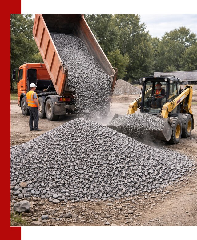 Купить гранитный щебень фракции 5–10 в Сатке с доставкой