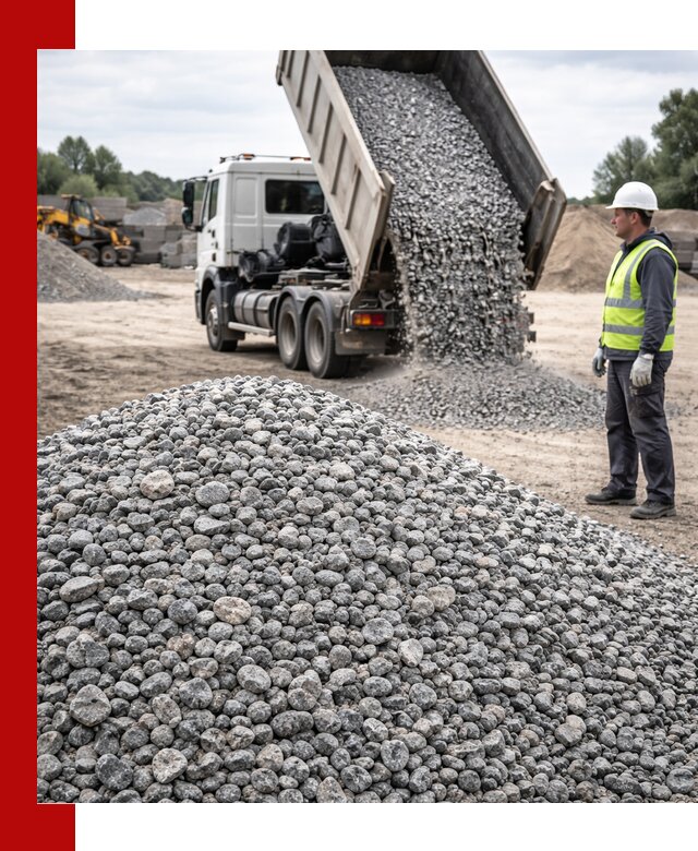 Доставка и продажа гранитного щебня фракции 5-20 в Сатке