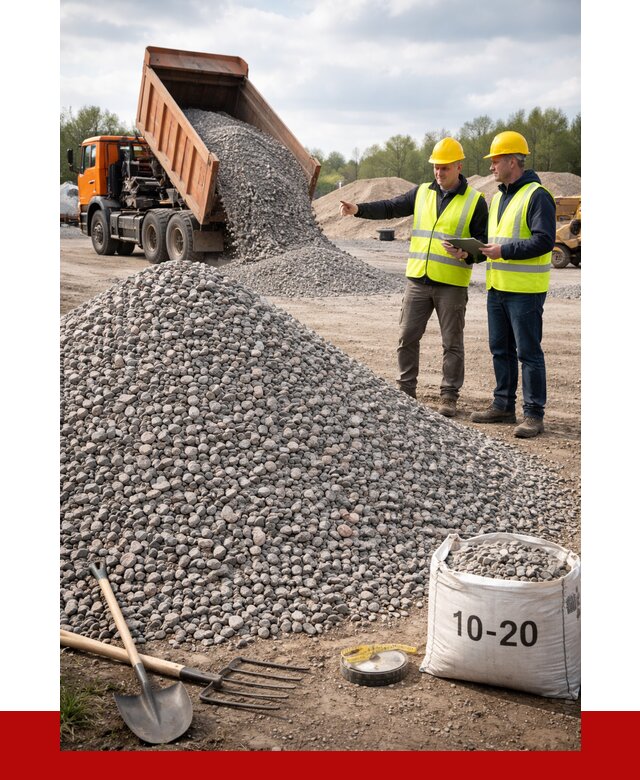 Гранитный щебень фракция 10-20 в Сатке от 4344 руб.|ПРОНЕРУДСтк