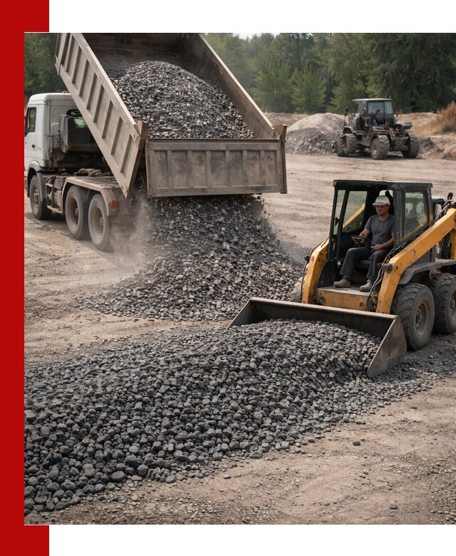 Гранитный щебень фракция 40-70 с доставкой в Сатке