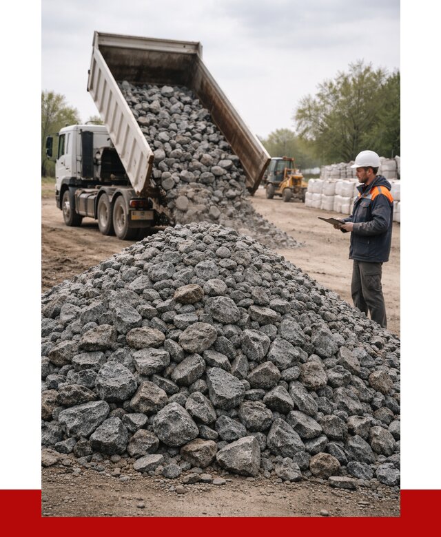 Гранитный щебень фракция 100-200 в Сатке от 4344 р. ПРОНЕРУДСтк