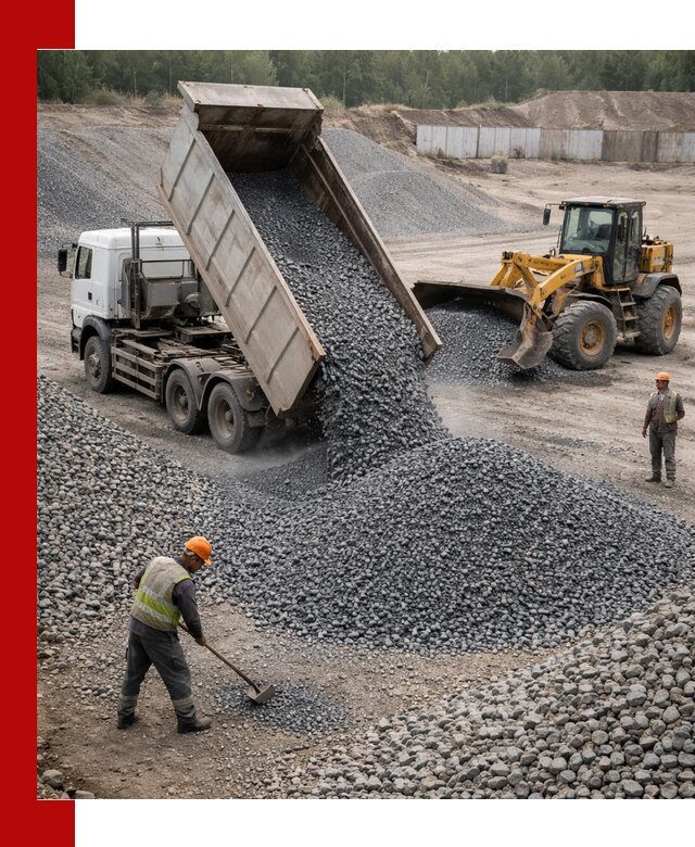 Щебень габбро-диабаз фр. 5-20 с доставкой в Сатке