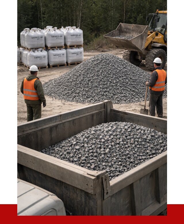 Щебень габбро диабаз 20-40 в Сатке от 3517 руб. | ПРОНЕРУДСтк