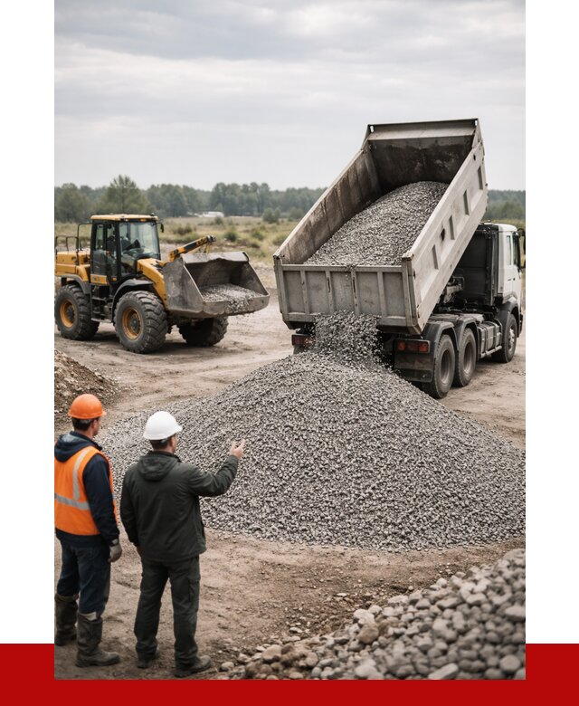 гравийный щебень фракция 3-10 в Сатке от 3310 р. ПРОНЕРУДСтк