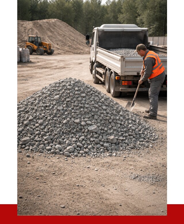 Гравийный щебень фракция 5-10 в Сатке от 2276 р. | ПРОНЕРУДСтк