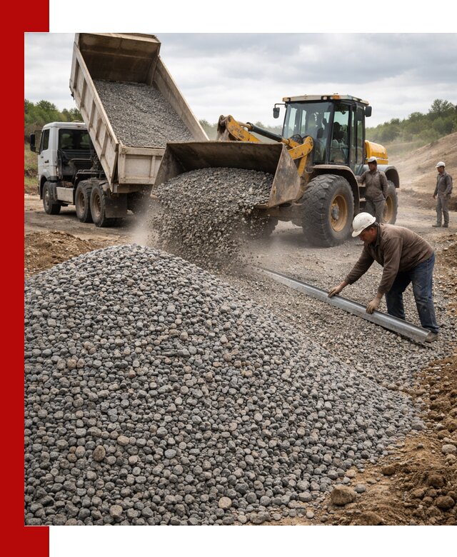 Гравийный щебень фракция 5-20 с доставкой в Сатке
