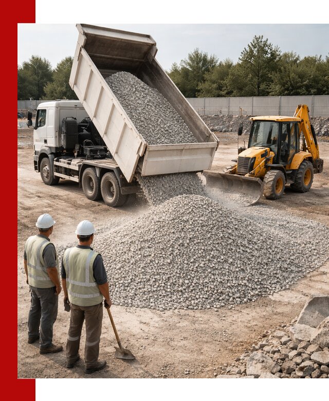 Купить известняковый щебень фракции 5–10 мм с доставкой в Сатке