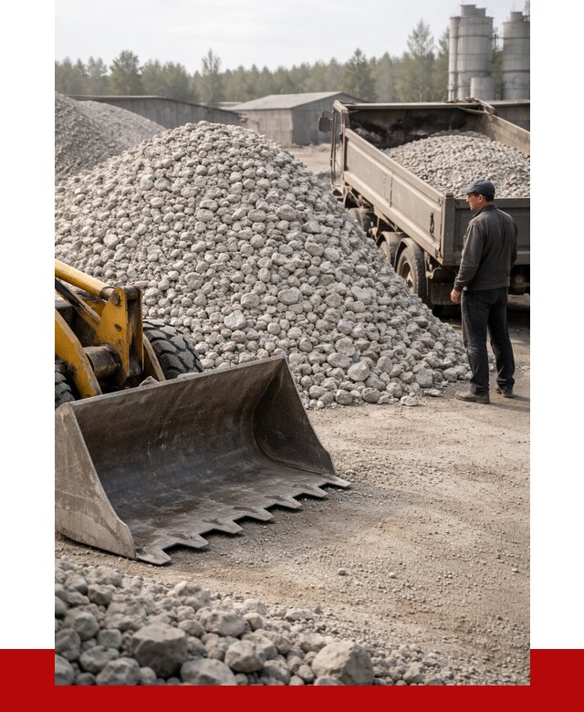 Известняковый щебень фракция 40-70 в Сатке от 4344 р. | ПРОНЕРУДСтк