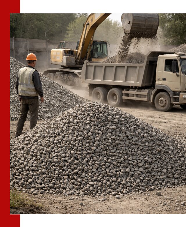 Шлаковый щебень фракция 5-20 с доставкой в Сатке