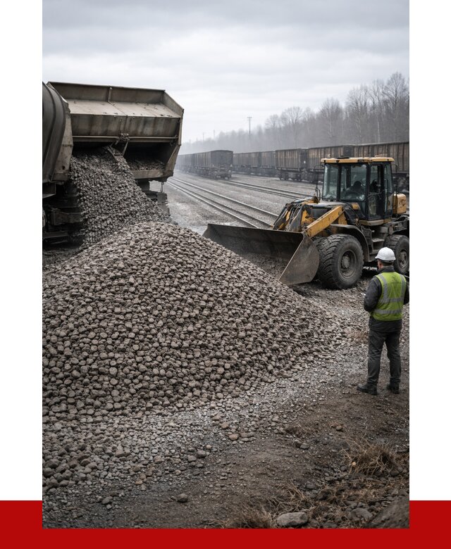 Купить железнодорожный щебень в Сатке от 2896 р. | ПРОНЕРУДСтк