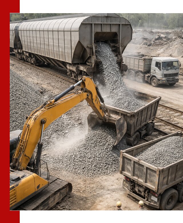 Доставка железнодорожного щебня в Сатке крупными партиями быстрого отгруза