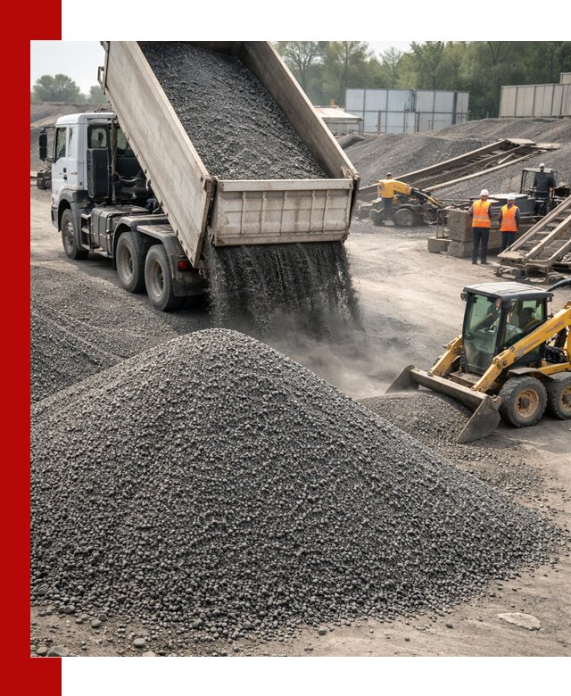 Вторичный щебень фракция 0–5 с доставкой в Сатке