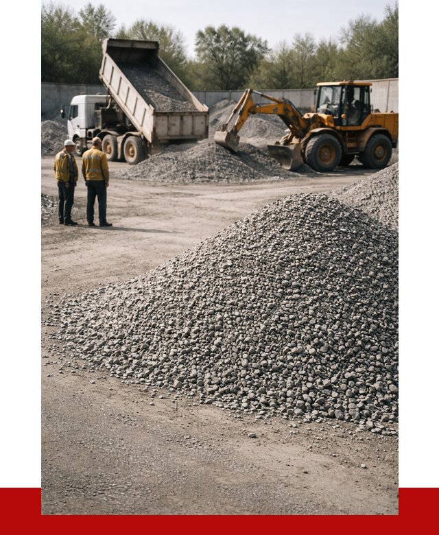 Вторичный щебень фр. 5-20 в Сатке от 1655 р. - ПРОНЕРУДСтк