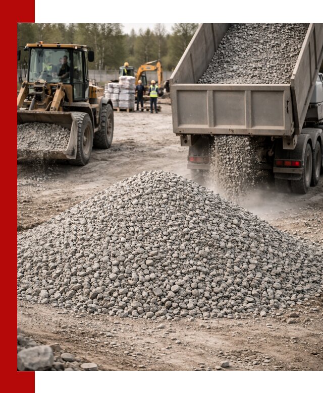 Вторичный щебень фракции 5-20 в Сатке — доставка и продажа крупнотоннажно