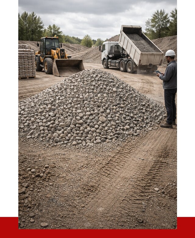 Купить бетонный щебень в Сатке, от 3310 р. ПРОНЕРУДСтк
