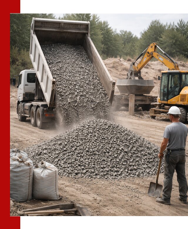 Доставка и продажа бетонного щебня в Сатке