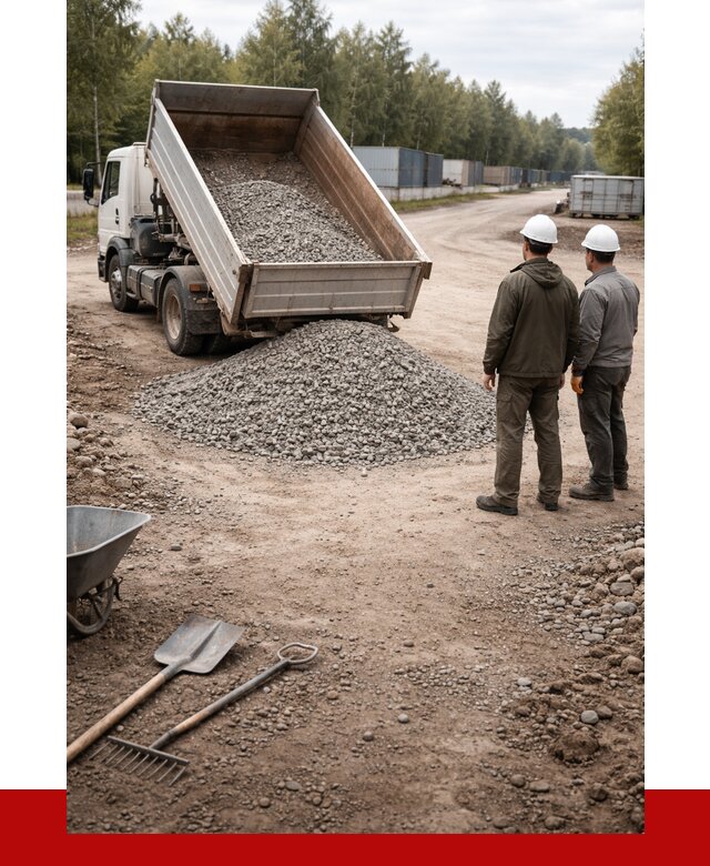 Бетонный щебень фракция 5-20 в Сатке от 3310 р., ПРОНЕРУДСтк