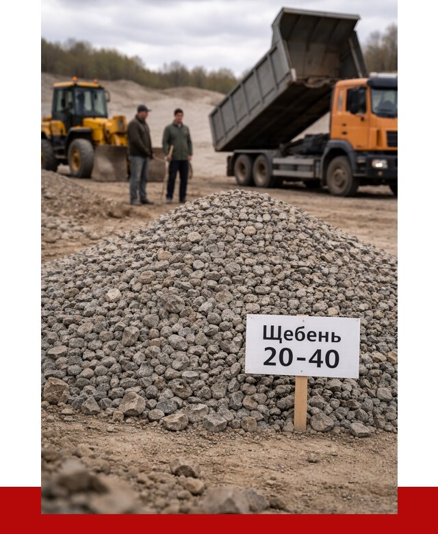 Бетонный щебень фракция 20-40 в Сатке от 2534 р. | ПРОНЕРУДСтк