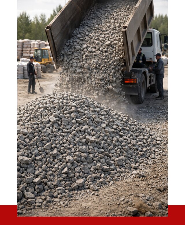 Бетонный щебень фракция 40-70 в Сатке от 1862 р. ПРОНЕРУДСтк