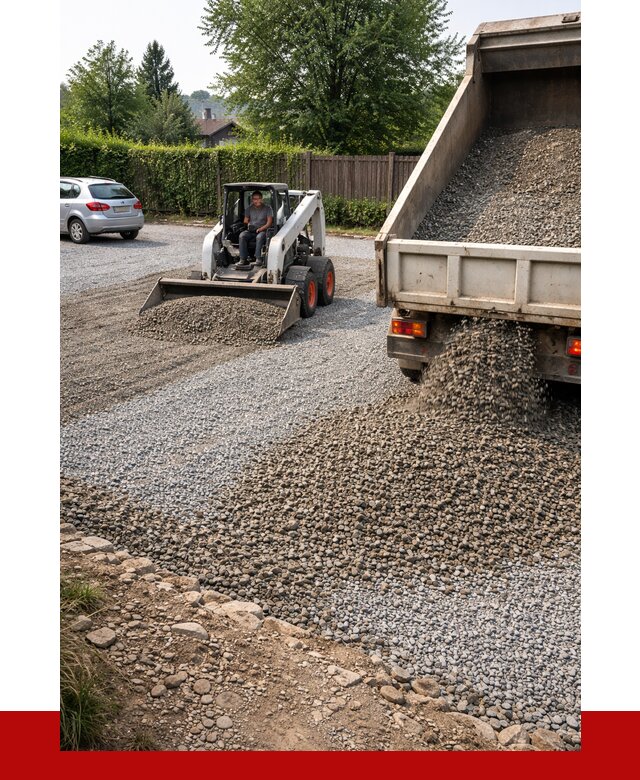 Щебень для парковки в Сатке с доставкой от 1241 р.| ПРОНЕРУДСтк