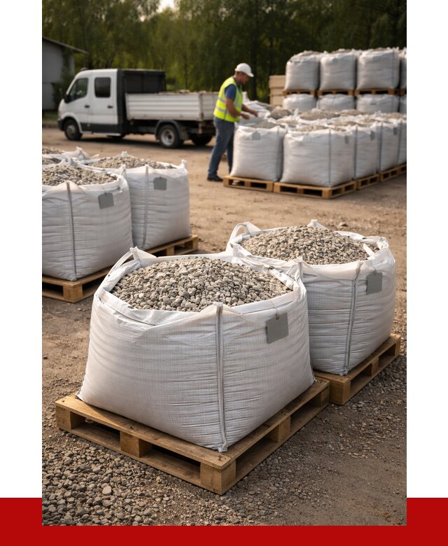 Щебень в мешках с доставкой в Сатке от 4344 р. | ПРОНЕРУДСтк