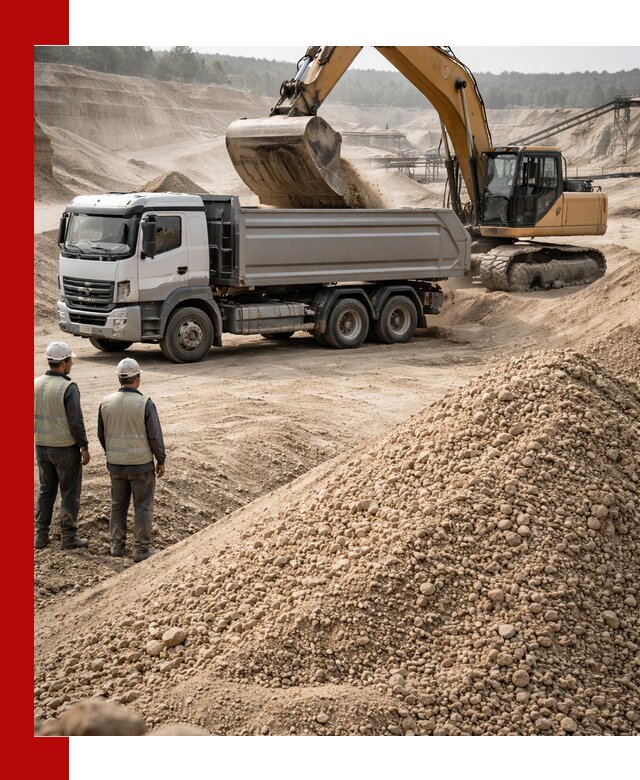 Карьерный крупнозернистый песок с доставкой в Сатке