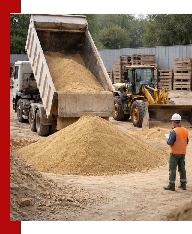 Доставка карьерного мелкозернистого песка в Сатке