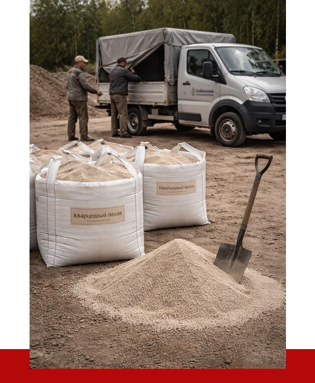 Кварцевый песок для пескоструя в Сатке от 4655 р. | ПРОНЕРУДСтк