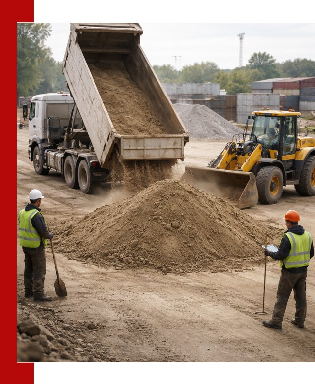 Доставка и продажа пескогрунта оптом и в розницу в Сатке