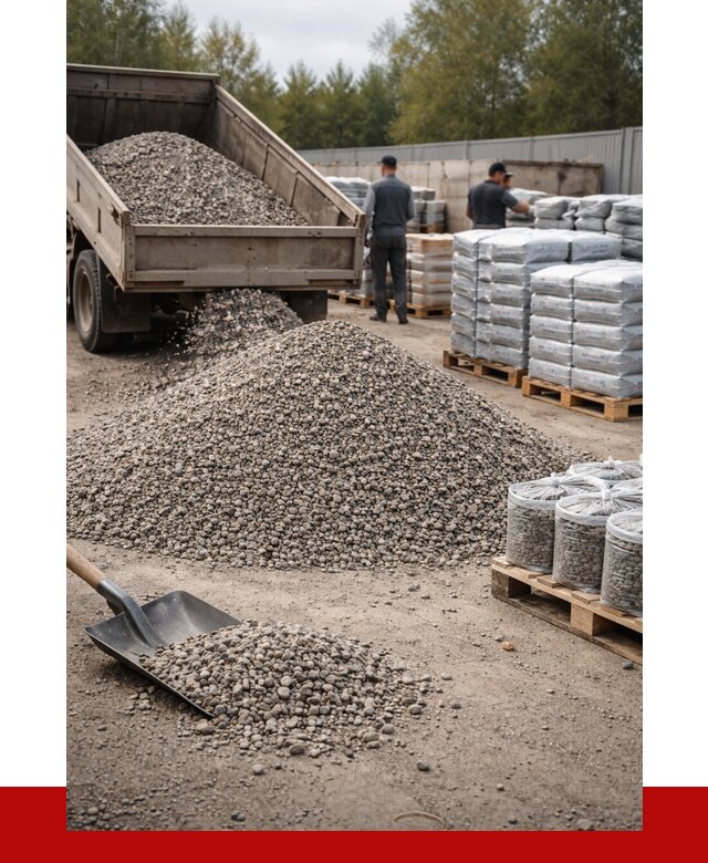 Гравий фракция 5-20 в Сатке купить от 2379 р. ПРОНЕРУДСтк
