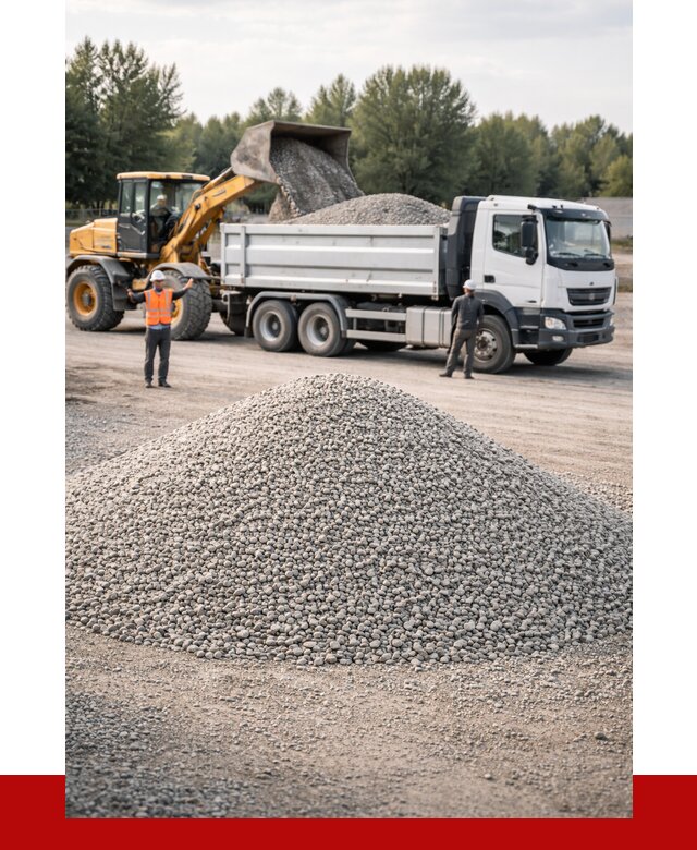 Купить мытый гравий в Сатке от 3620 р, доставка ПРОНЕРУДСтк