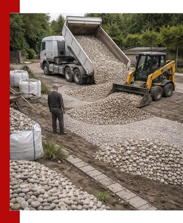 Доставка морской гальки оптом и в розницу в Сатке