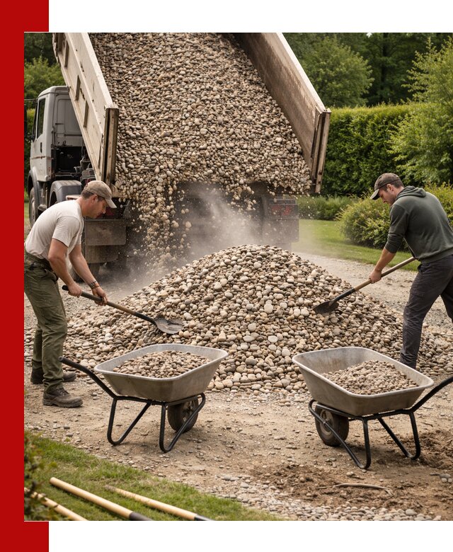 Доставка и продажа декоративной гальки в Сатке