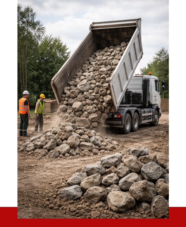 Купить булыжник в Сатке с доставкой от 4655 р. за куб | ПРОНЕРУДСтк