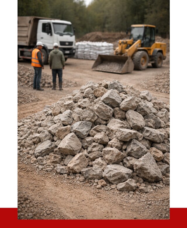 Купить бутовый камень с доставкой в Сатке от 2379 р. | ПРОНЕРУДСтк