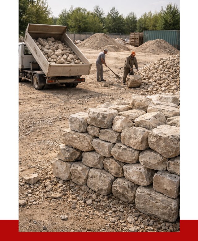 Бутовый камень известняковый в Сатке от 4344 р. | ПРОНЕРУДСтк