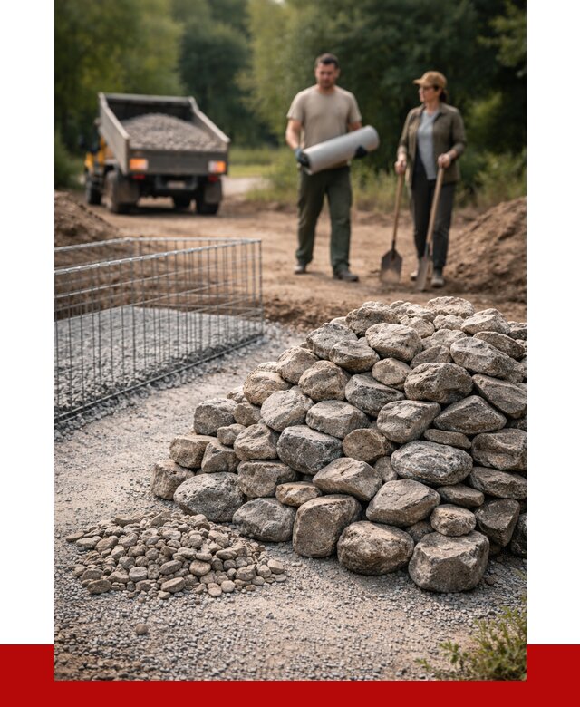 Камень для габионов фракция 100-200 в Сатке от 4965 р. | ПРОНЕРУДСтк