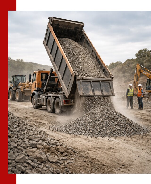 Щебёночно-песчаная смесь ЩПС С1 с доставкой в Сатке