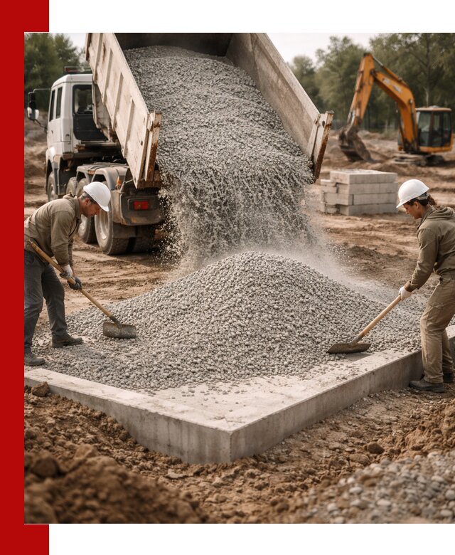 Доставка и продажа отсева для бетона в Сатке