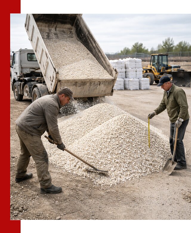 Мраморная крошка с доставкой и разгрузкой в Сатке