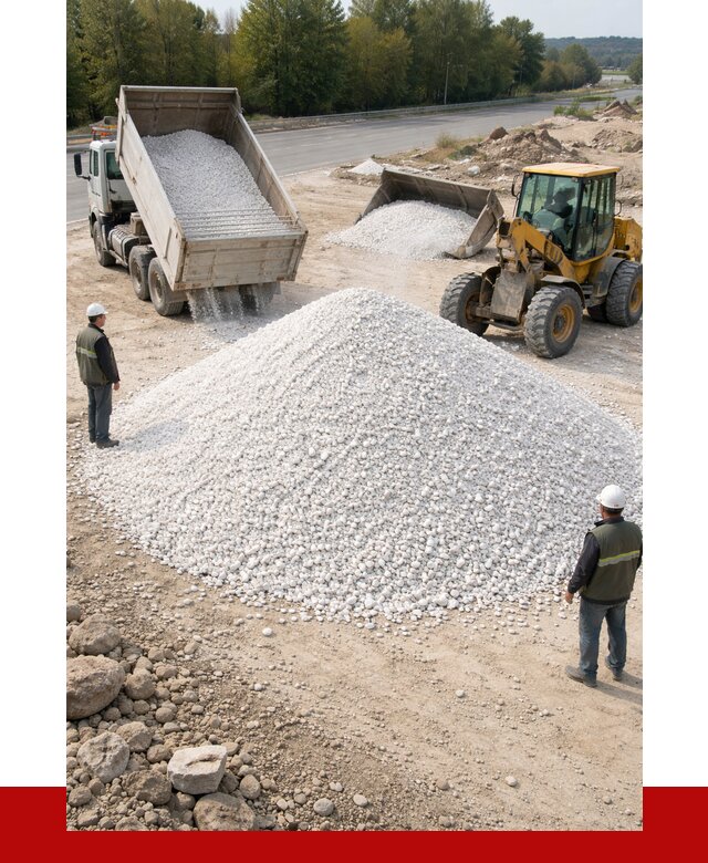 Белая мраморная крошка в Сатке от 4344 р. с доставкой | ПРОНЕРУДСтк