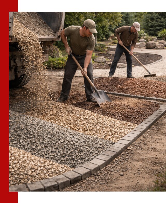 Декоративная крошка для ландшафта в Сатке — продажа и доставка