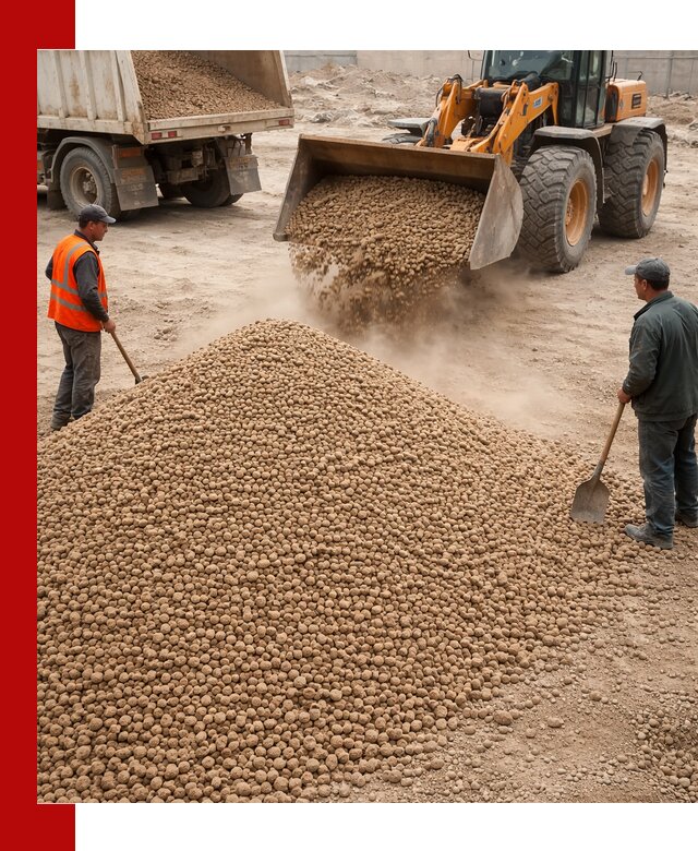 Керамзит фракция 10-20 с доставкой в Сатке