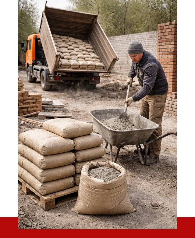 Купить сухую смесь для кладки в Сатке от 1241 р. | ПРОНЕРУДСтк