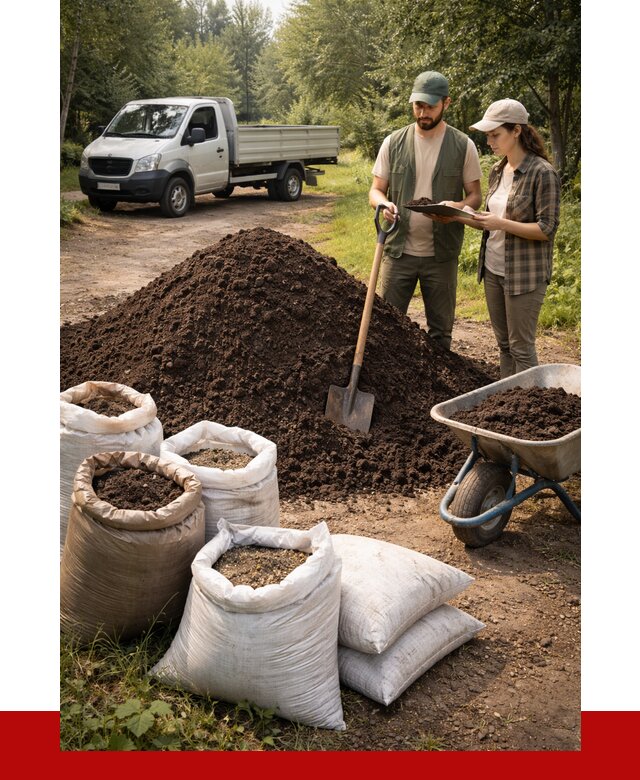 Купить грунт с доставкой в Сатке от 4655 р. за м3 | ПРОНЕРУДСтк