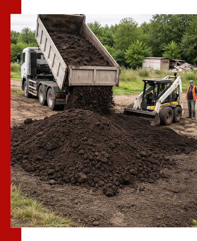 Поставка плодородной земли с доставкой самосвалом в Сатке