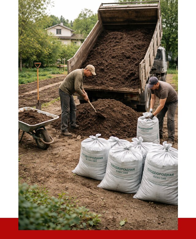 Плодородная смесь в Сатке от 4344 р./куб с доставкой | ПРОНЕРУДСтк