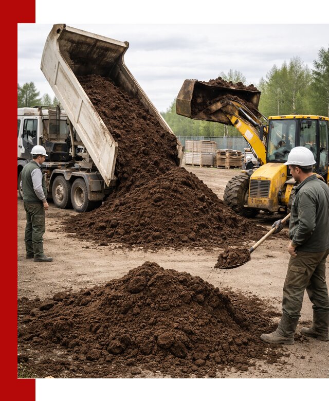 Доставка торфа оптом и в мешках в Сатке