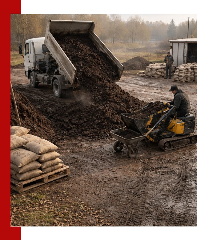 Кислый торф в доставке по выгодным ценам в Сатке