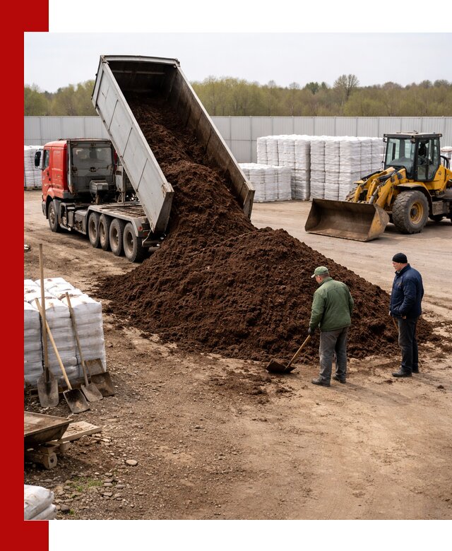 Доставка торфяных смесей оптом и в розницу в Сатке